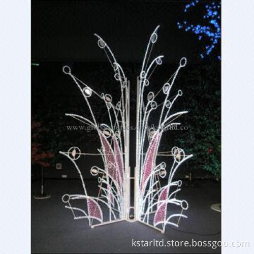 3D holiday motif light, 300 x 180cm, for holiday decoration, 110 to 220V